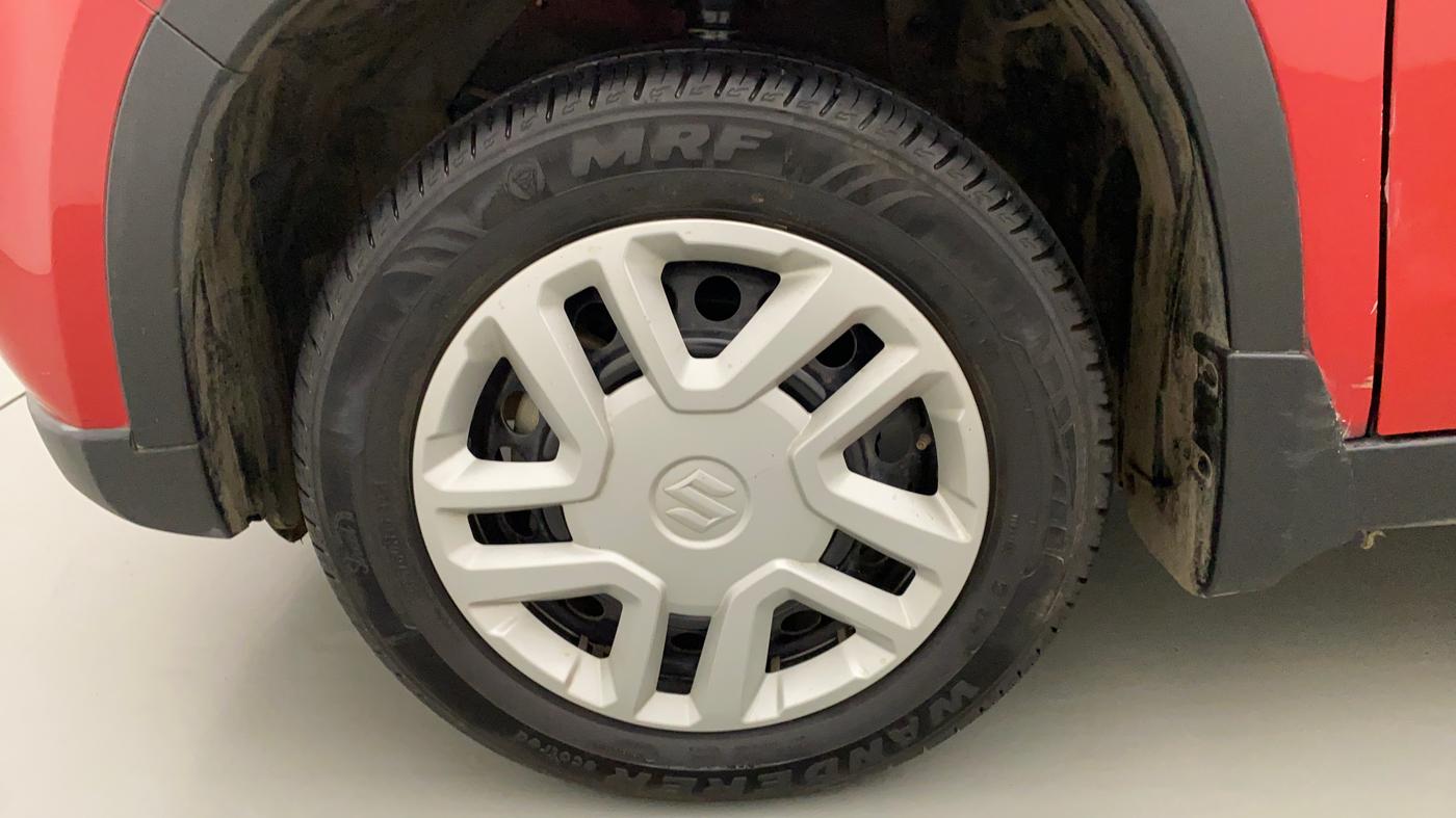 2021 Maruti Vitara Brezza VXI AT SHVS, Petrol, Automatic, 9,421 km, Left Front Wheel