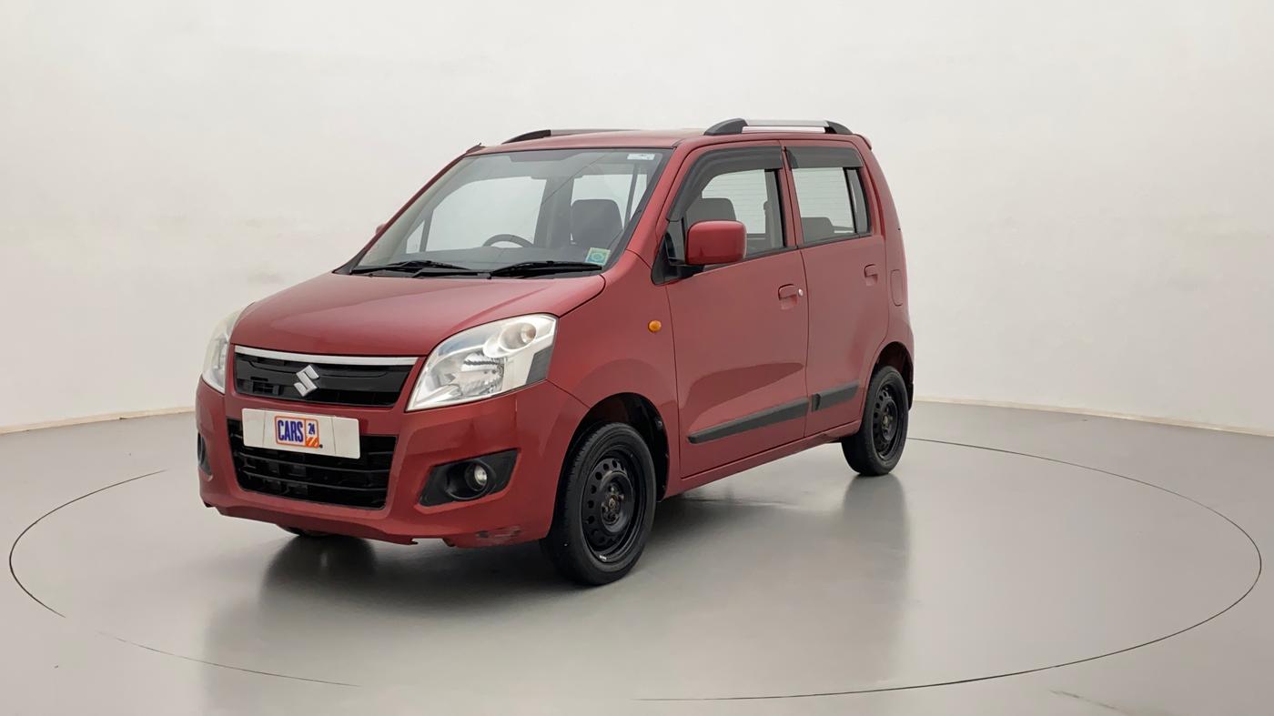 2015 Maruti Wagon R 1.0 VXI, Petrol, Manual, 44,663 km, Left Front Diagonal