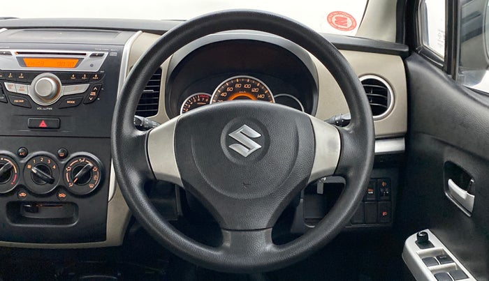 2015 Maruti Wagon R 1.0 VXI, Petrol, Manual, 44,663 km, Steering Wheel Close Up