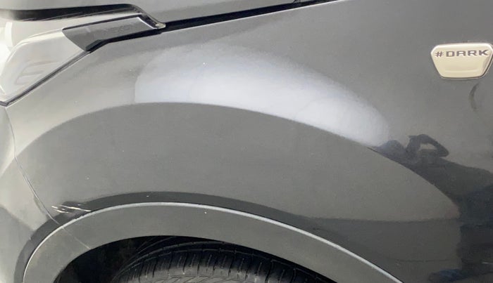 2021 Tata NEXON XZA PLUS PETROL DARK EDITION, Petrol, Automatic, 14,923 km, Left fender - Slightly dented