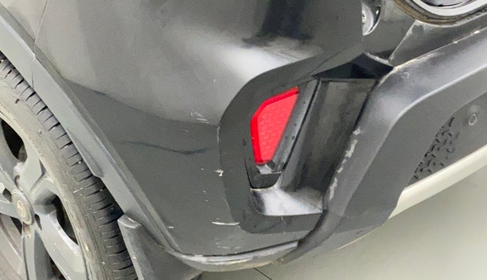 2021 Tata NEXON XZA PLUS PETROL DARK EDITION, Petrol, Automatic, 14,923 km, Rear bumper - Minor scratches