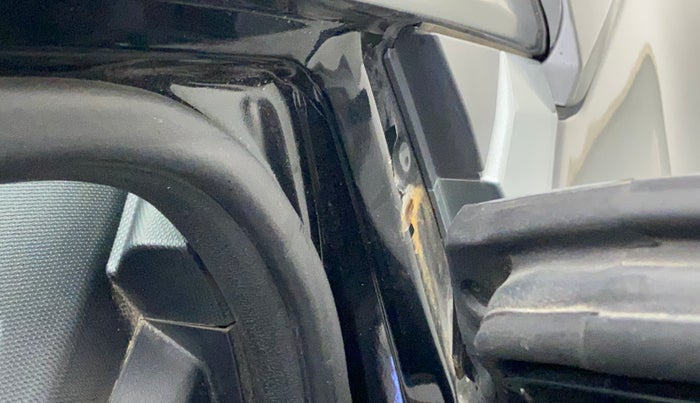 2021 Tata NEXON XZA PLUS PETROL DARK EDITION, Petrol, Automatic, 14,923 km, Right A pillar - Slightly rusted