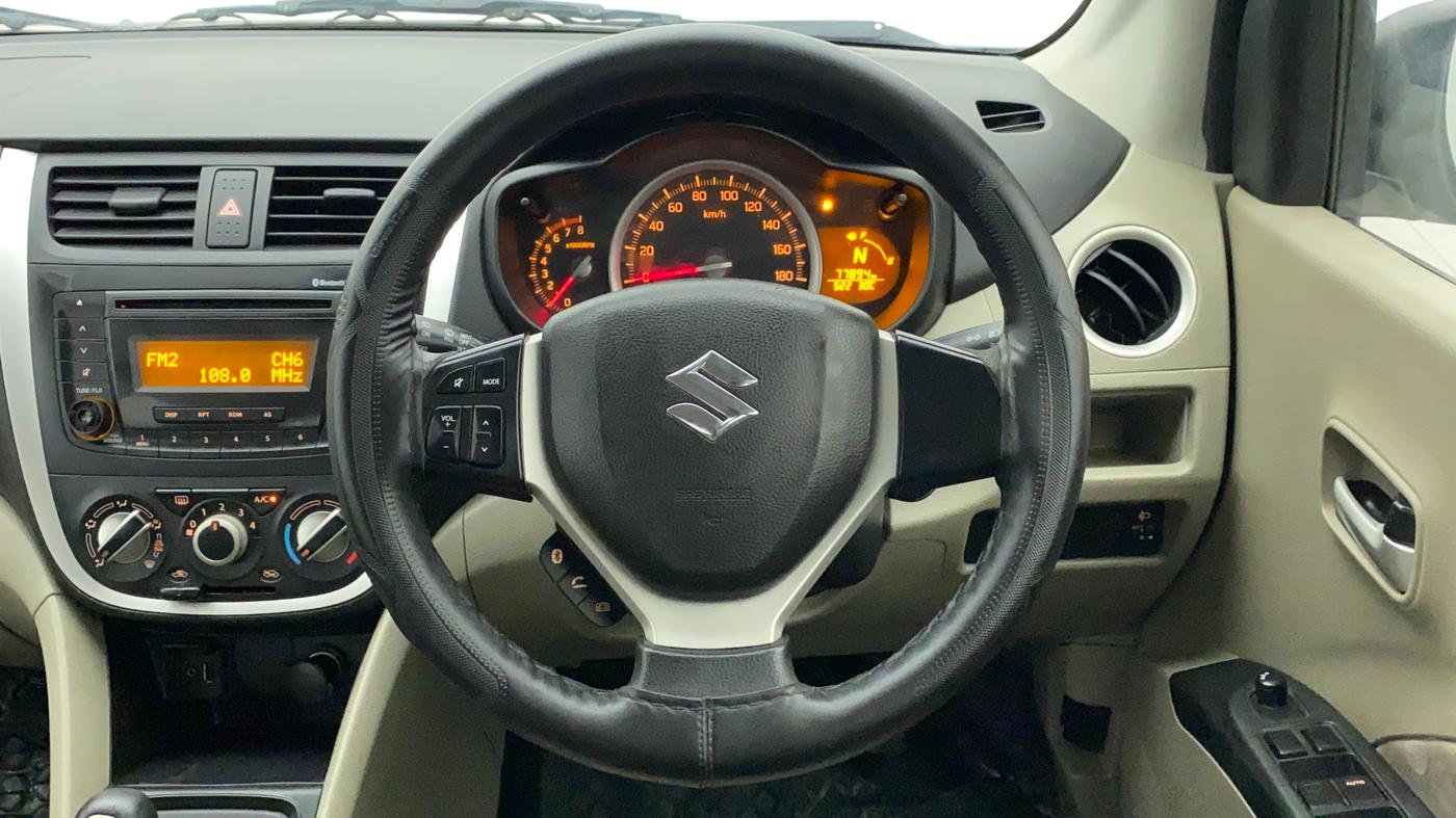 2016 Maruti Celerio ZXI AMT (O), Petrol, Automatic, 78,205 km, Steering Wheel Close Up
