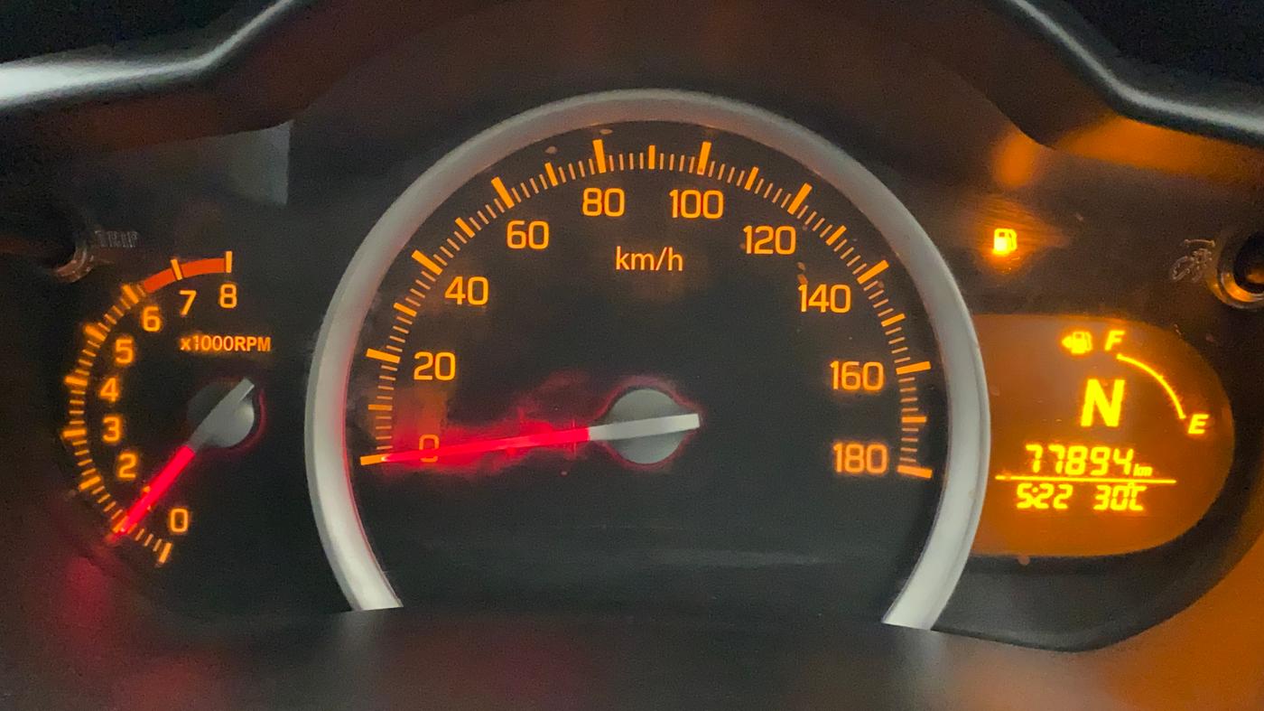 2016 Maruti Celerio ZXI AMT (O), Petrol, Automatic, 78,205 km, Odometer Image