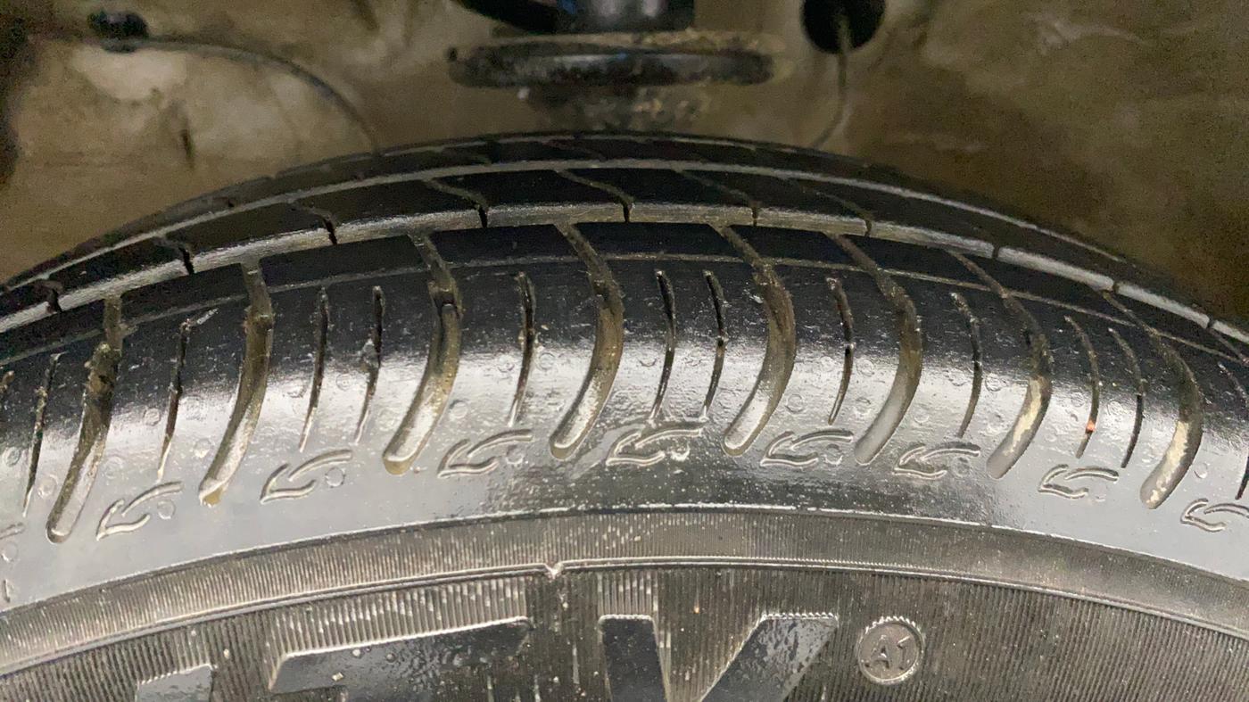 2021 Maruti S PRESSO VXI+, Petrol, Manual, 7,004 km, Left Front Tyre Tread