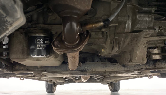 2013 Maruti Ritz VXI, Petrol, Manual, 53,737 km, Front Underbody