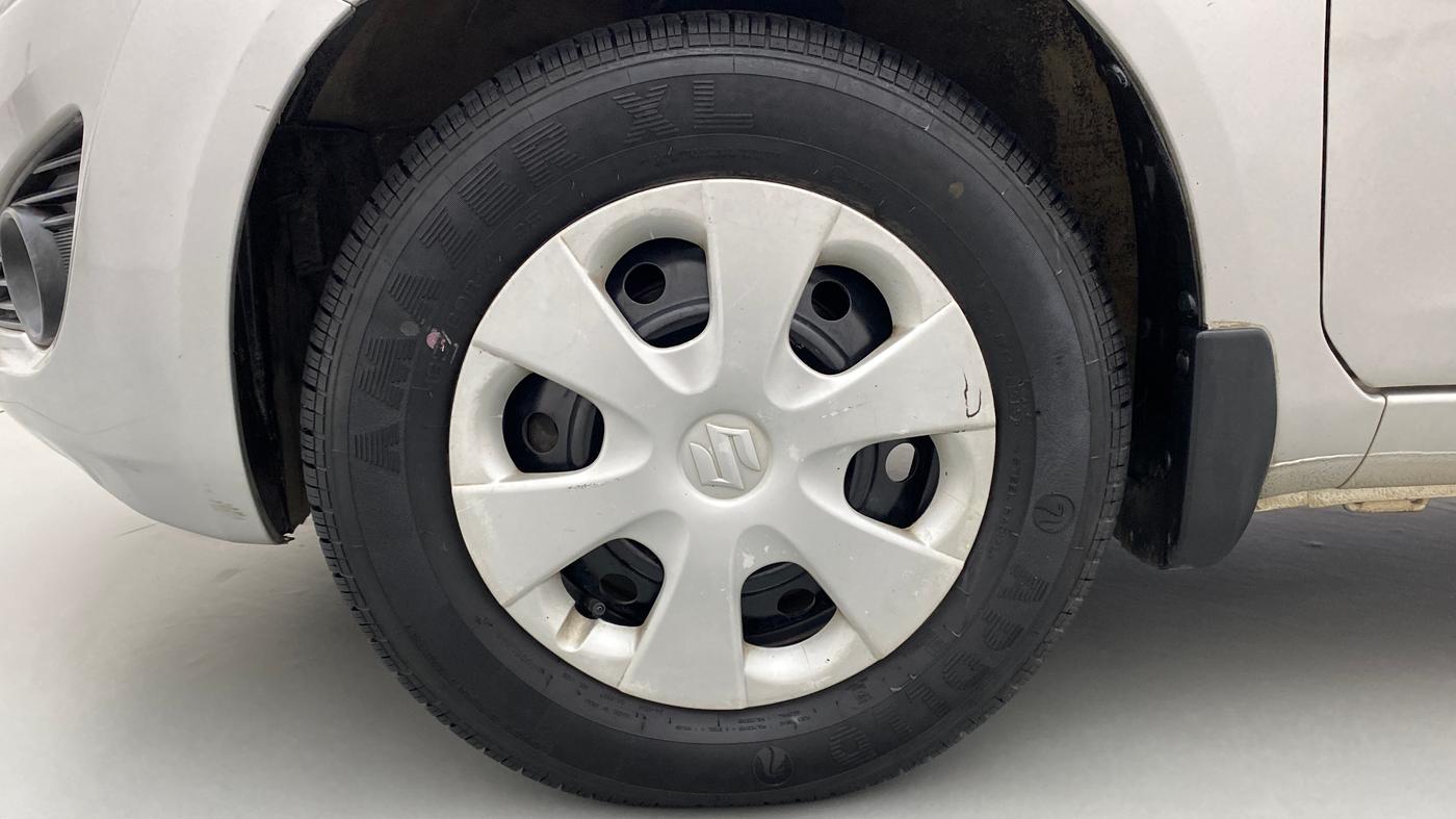 2013 Maruti Ritz VXI, Petrol, Manual, 53,737 km, Left Front Wheel