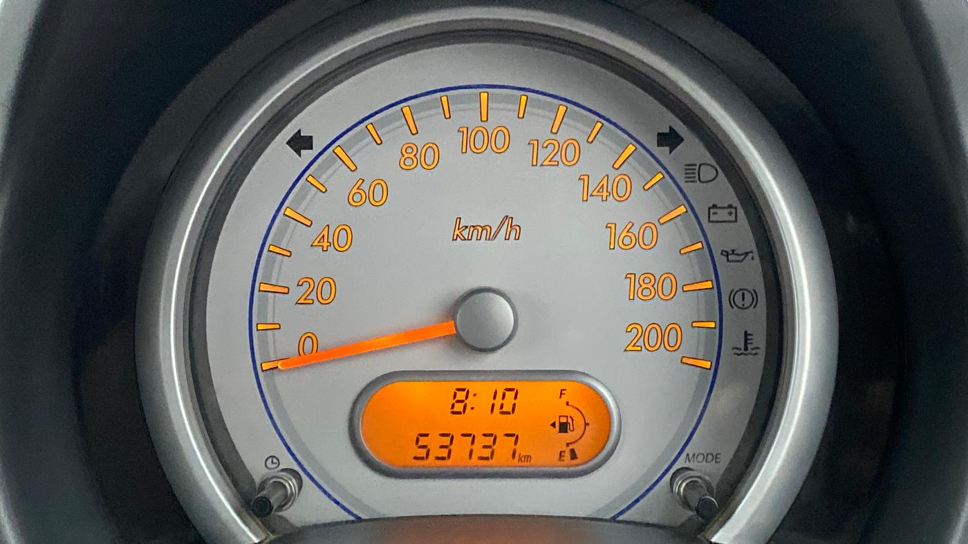 2013 Maruti Ritz VXI, Petrol, Manual, 53,737 km, Odometer Image