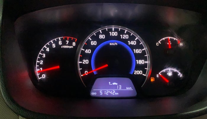 2015 Hyundai Grand i10 SPORTZ 1.2 KAPPA VTVT, Petrol, Manual, 51,234 km, Odometer Image