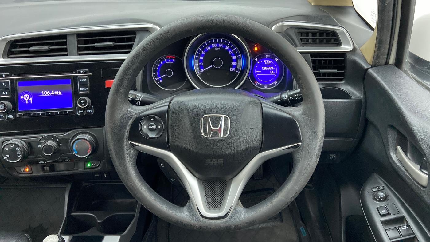 2015 Honda Jazz 1.2L I-VTEC SV, Petrol, Manual, 85,589 km, Steering Wheel Close Up