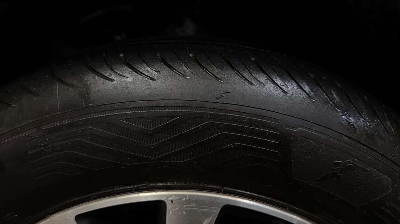 2022 Maruti S Cross ZETA 1.5, Petrol, Manual, 91,379 km, Left Front Tyre Tread