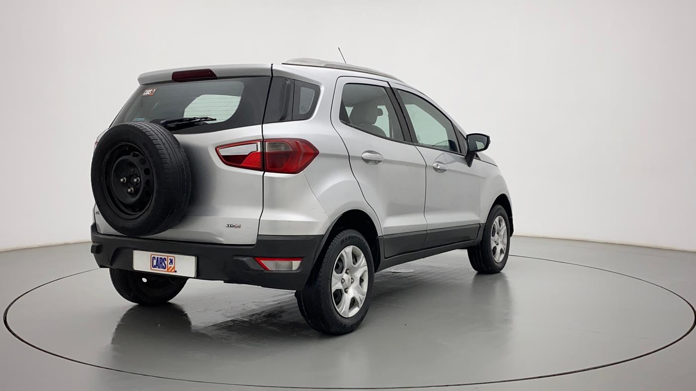 2016 Ford Ecosport TREND+ 1.5L DIESEL, Diesel, Manual, 1,24,042 km, Right Back Diagonal