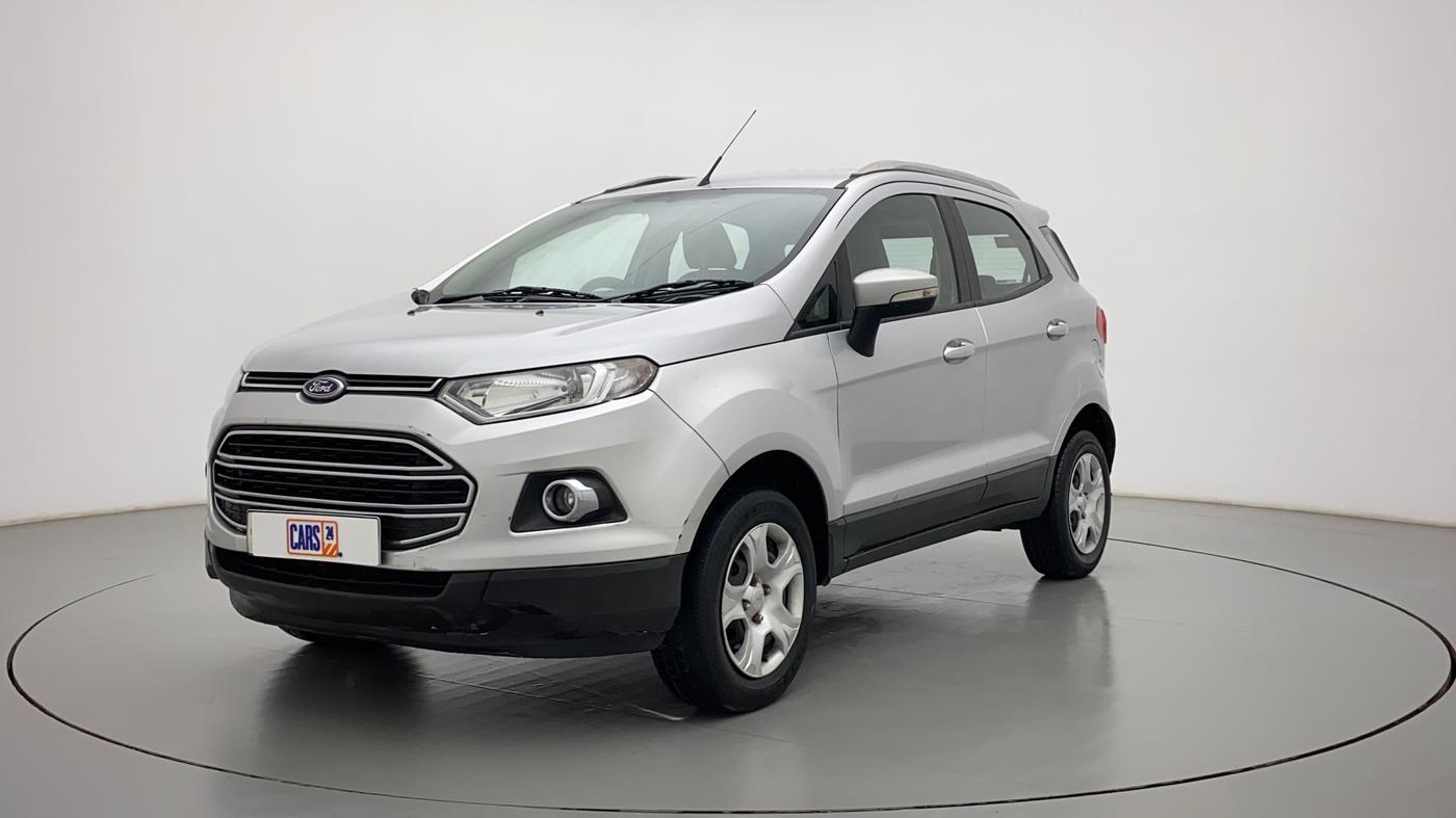 2016 Ford Ecosport TREND+ 1.5L DIESEL, Diesel, Manual, 1,24,042 km, Left Front Diagonal