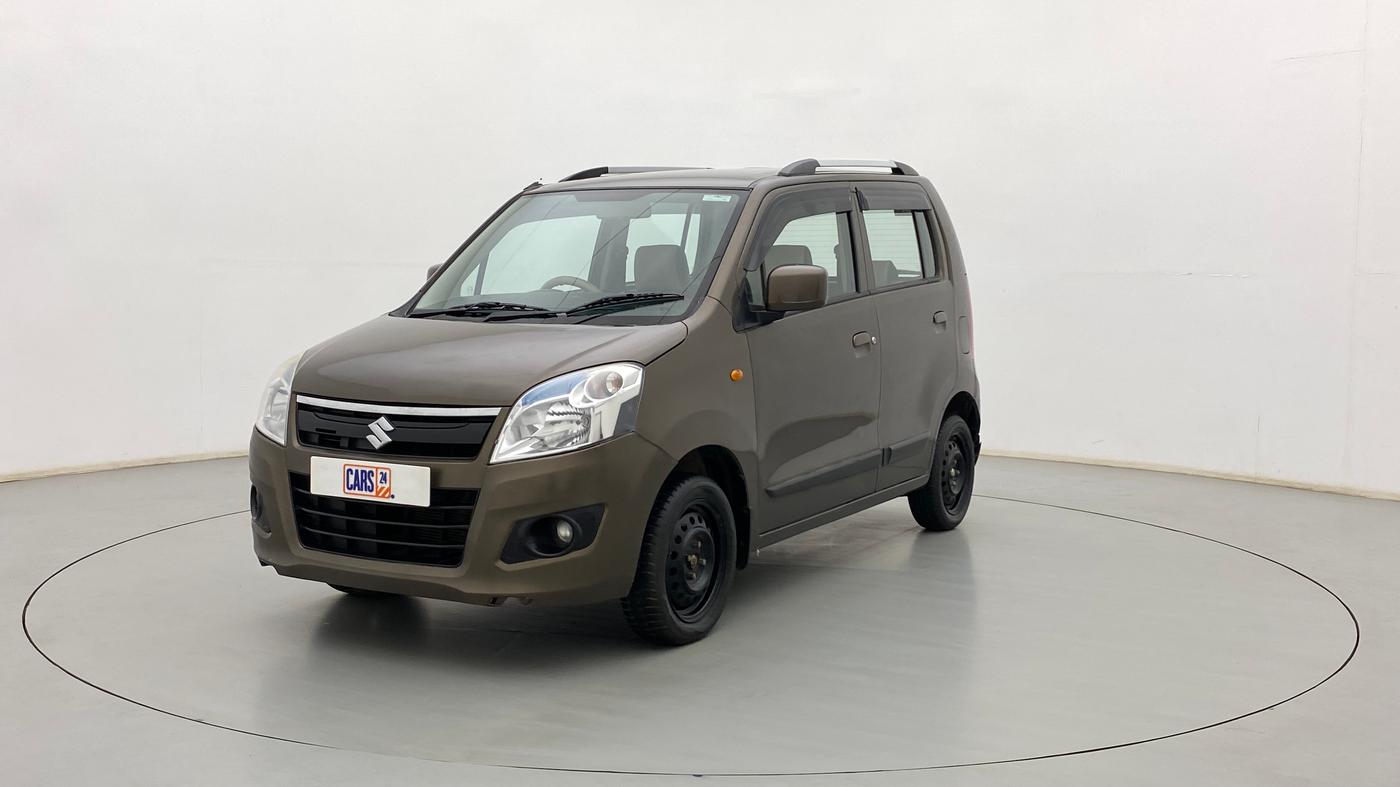 2014 Maruti Wagon R 1.0 VXI, Petrol, Manual, 67,549 km, Left Front Diagonal