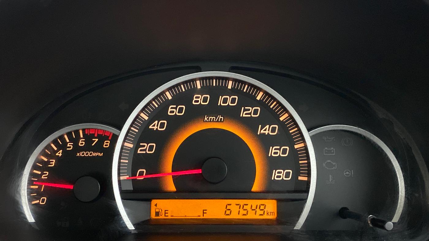 2014 Maruti Wagon R 1.0 VXI, Petrol, Manual, 67,549 km, Odometer Image