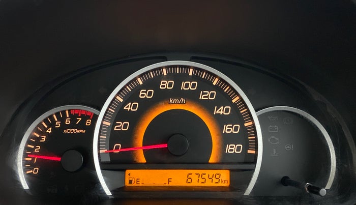 2014 Maruti Wagon R 1.0 VXI, Petrol, Manual, 67,549 km, Odometer Image