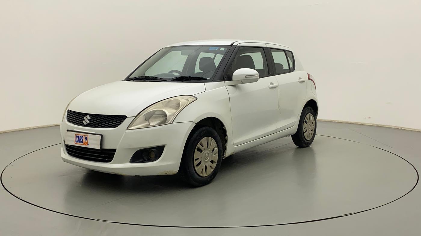 2012 Maruti Swift VXI, Petrol, Manual, 70,233 km, Left Front Diagonal