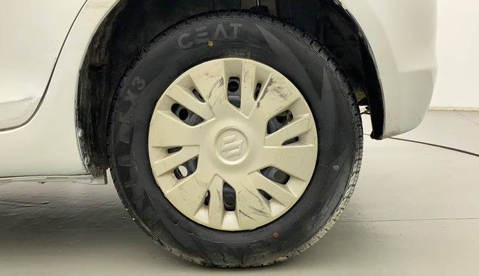 2012 Maruti Swift VXI, Petrol, Manual, 70,233 km, Left Rear Wheel