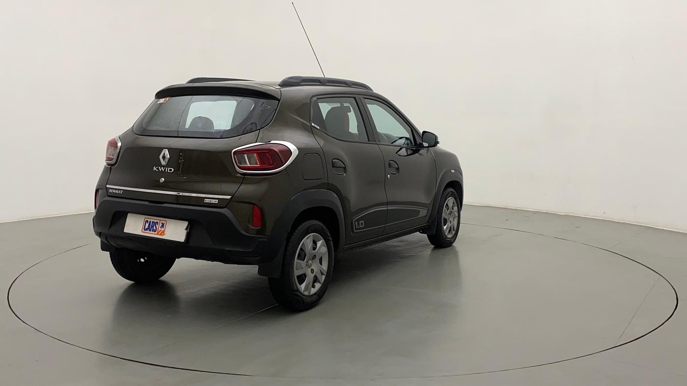 2020 Renault Kwid RXT 1.0 AMT (O), Petrol, Automatic, 16,885 km, Right Back Diagonal