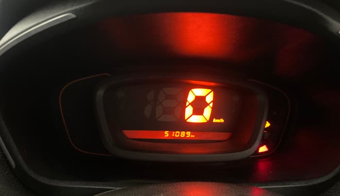 2017 Renault Kwid CLIMBER 1.0, Petrol, Manual, 51,063 km, Odometer Image