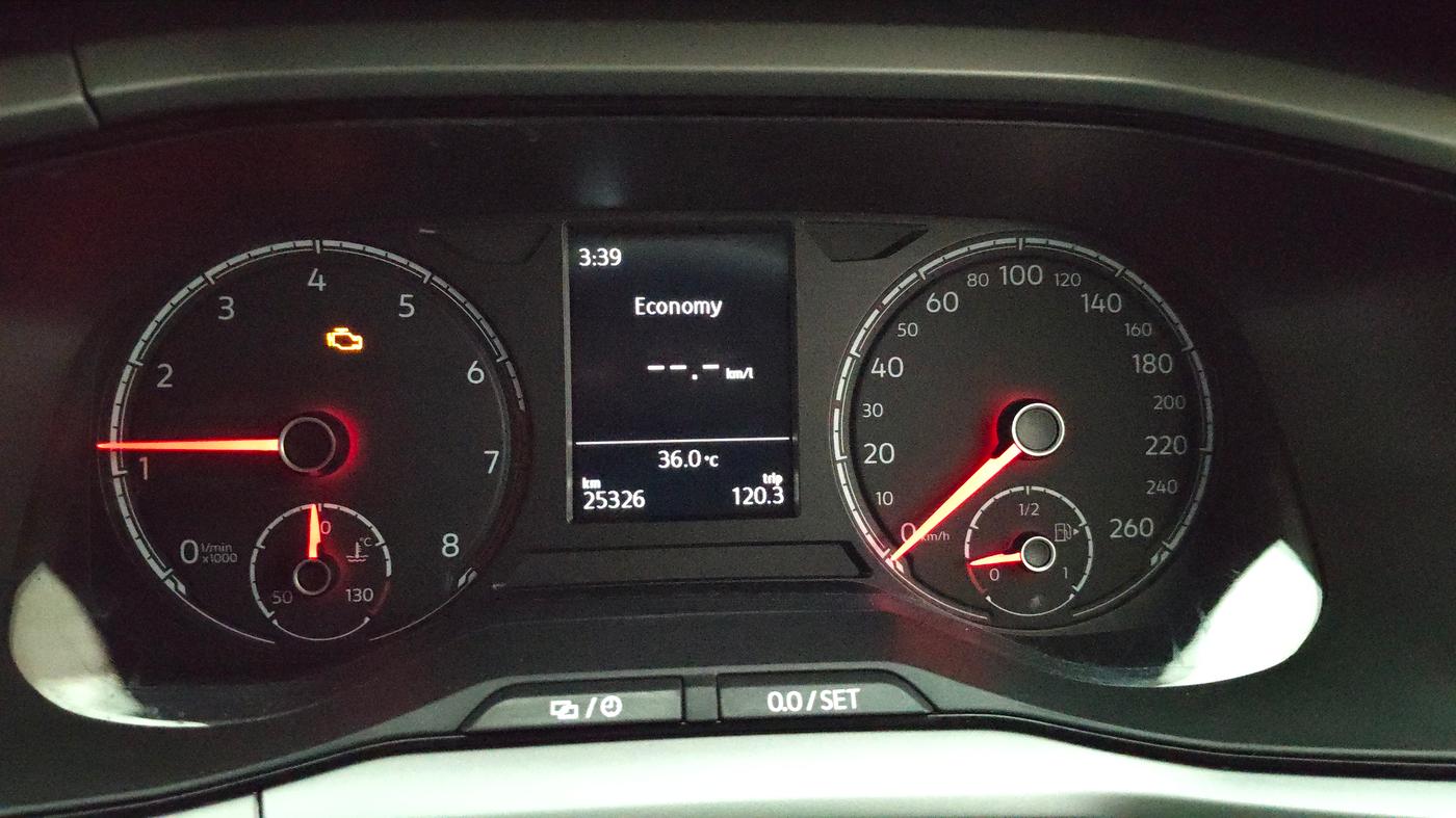 2023 Volkswagen TAIGUN HIGHLINE 1.0 TSI MT, Petrol, Manual, 25,337 km, Odometer Image