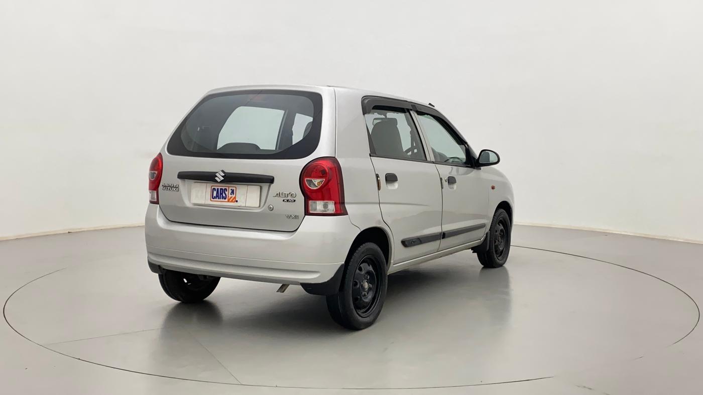 2012 Maruti Alto K10 VXI P, Petrol, Manual, 70,189 km, Right Back Diagonal