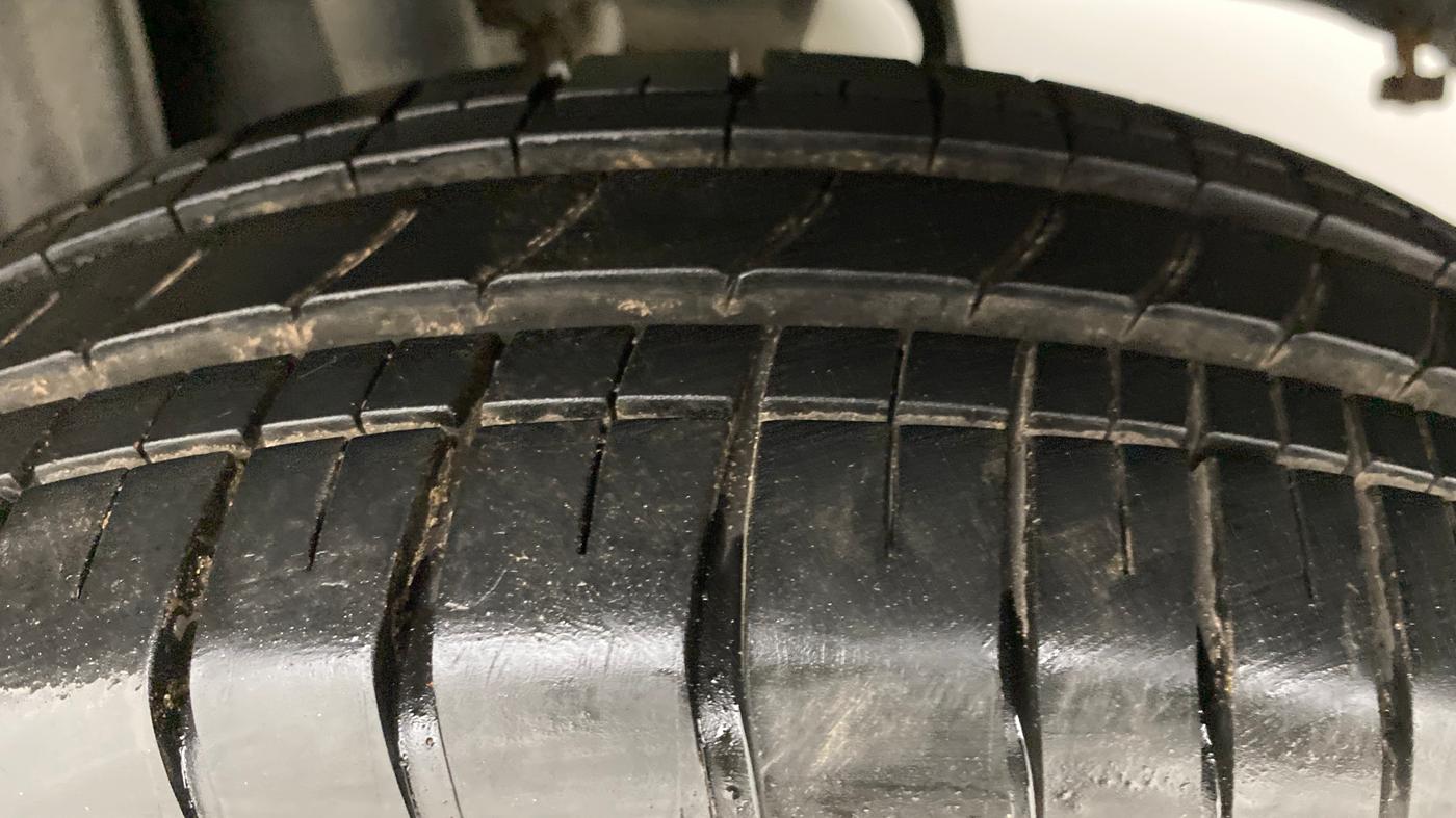 2012 Maruti Alto K10 VXI P, Petrol, Manual, 70,189 km, Left Rear Tyre Tread