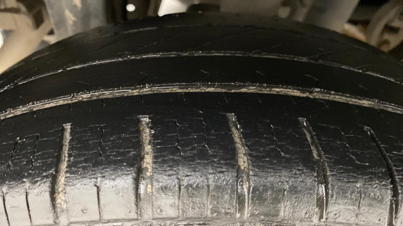 2012 Maruti Alto K10 VXI P, Petrol, Manual, 70,189 km, Right Rear Tyre Tread
