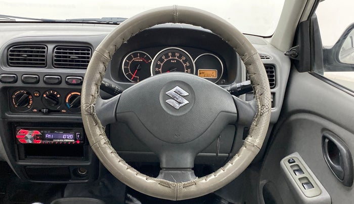 2012 Maruti Alto K10 VXI P, Petrol, Manual, 70,189 km, Steering Wheel Close Up