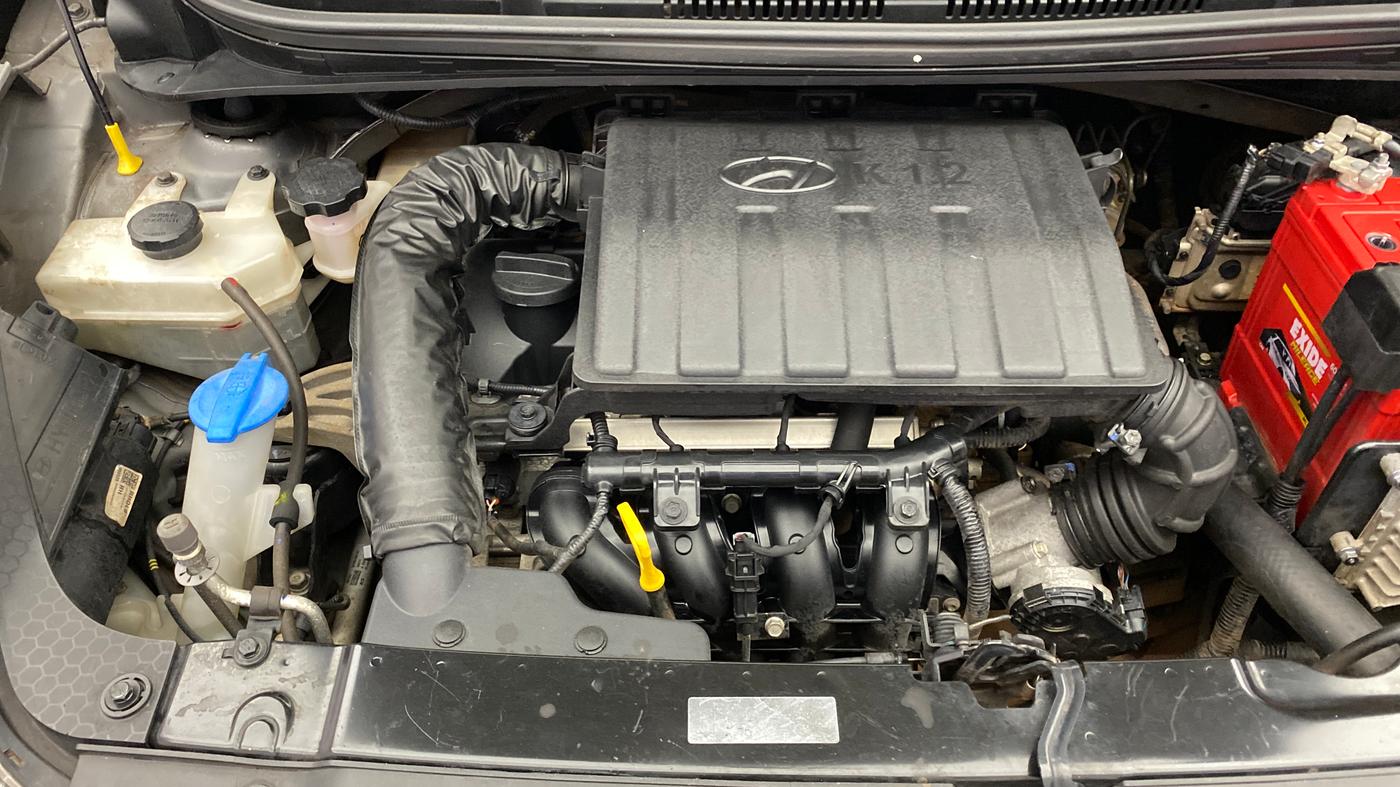 2020 Hyundai GRAND I10 NIOS SPORTZ AMT 1.2 KAPPA VTVT, Petrol, Automatic, 74,235 km, Engine View - Right