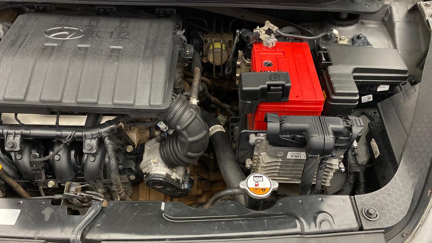 2020 Hyundai GRAND I10 NIOS SPORTZ AMT 1.2 KAPPA VTVT, Petrol, Automatic, 74,235 km, Engine View - Left