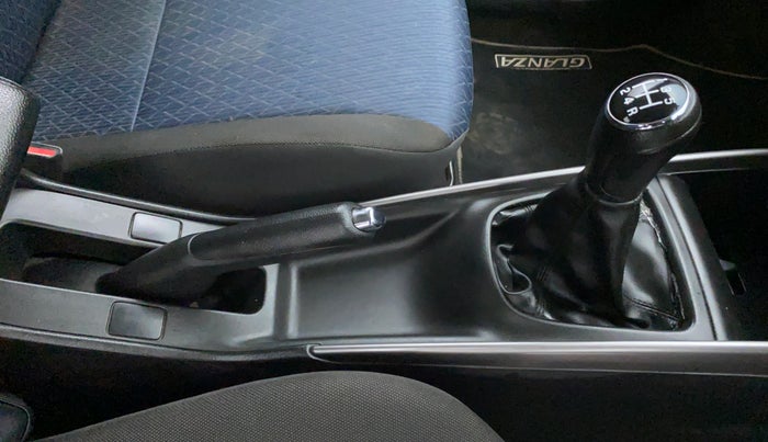 2019 Toyota Glanza G MT PETROL, Petrol, Manual, 19,399 km, Gear Lever