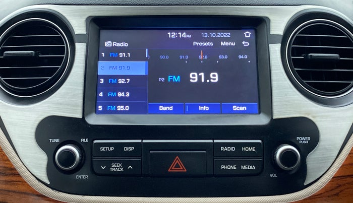 2018 Hyundai Grand i10 SPORTZ 1.2 KAPPA VTVT, CNG, Manual, 19,420 km, Infotainment System