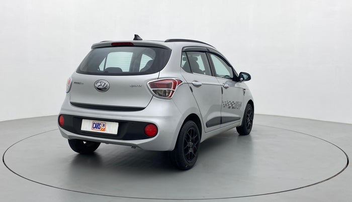 2018 Hyundai Grand i10 SPORTZ 1.2 KAPPA VTVT, CNG, Manual, 19,420 km, Right Back Diagonal