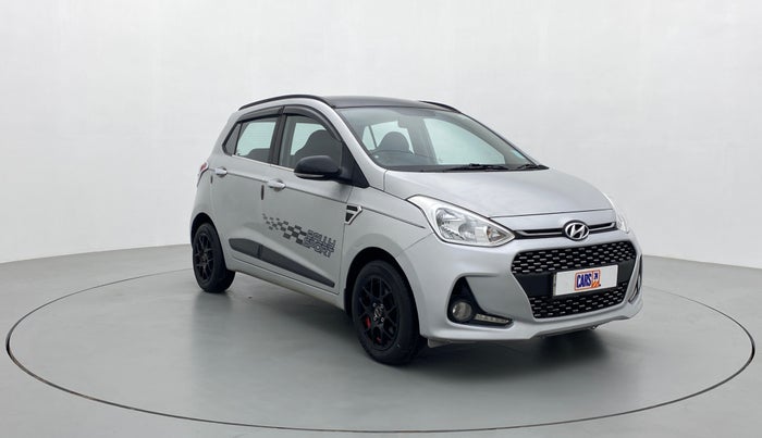 2018 Hyundai Grand i10 SPORTZ 1.2 KAPPA VTVT, CNG, Manual, 19,420 km, Right Front Diagonal