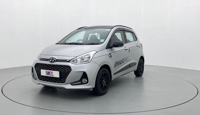 2018 Hyundai Grand i10 SPORTZ 1.2 KAPPA VTVT, CNG, Manual, 19,420 km, Left Front Diagonal