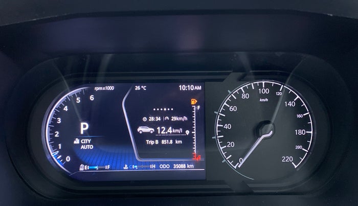 2021 Tata Harrier XZA+ DARK EDITION, Diesel, Automatic, 35,088 km, Odometer Image