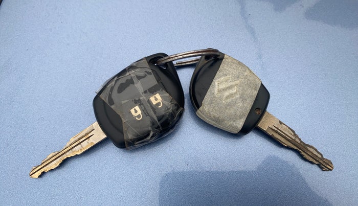 2012 Maruti Wagon R 1.0 VXI, Petrol, Manual, 95,606 km, Key Close Up