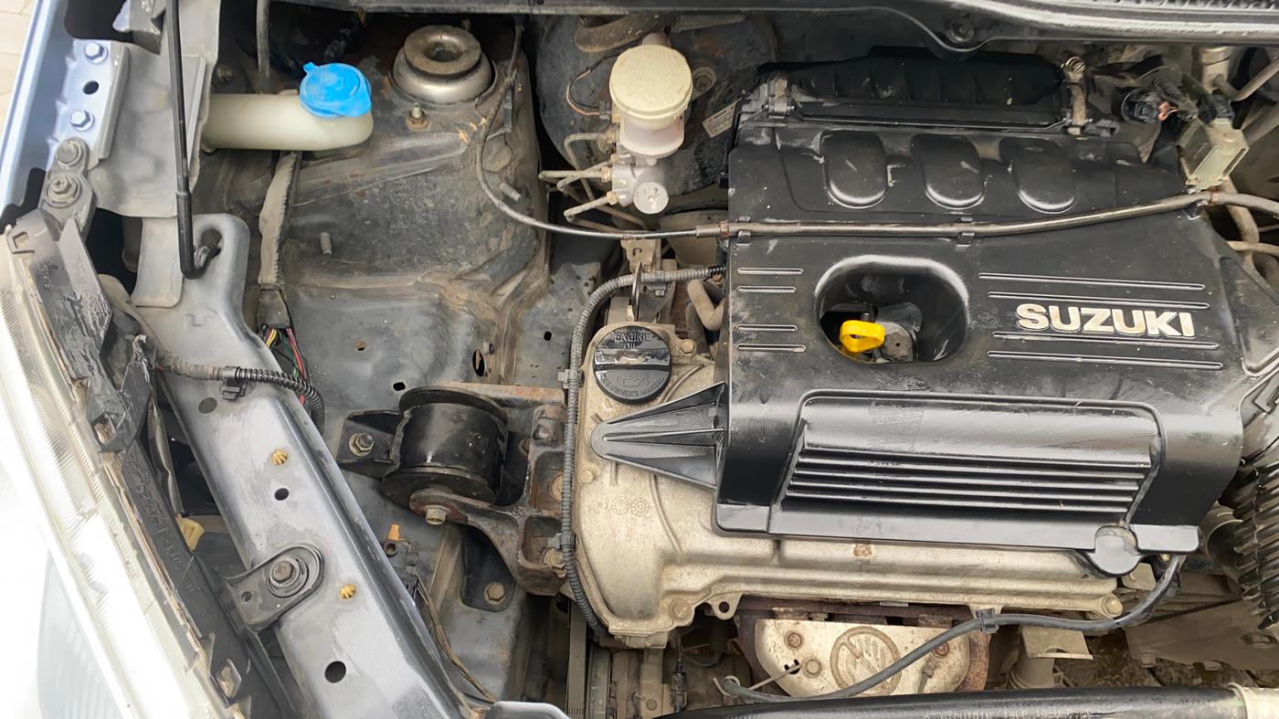 2012 Maruti Wagon R 1.0 VXI, Petrol, Manual, 95,606 km, Engine View - Right