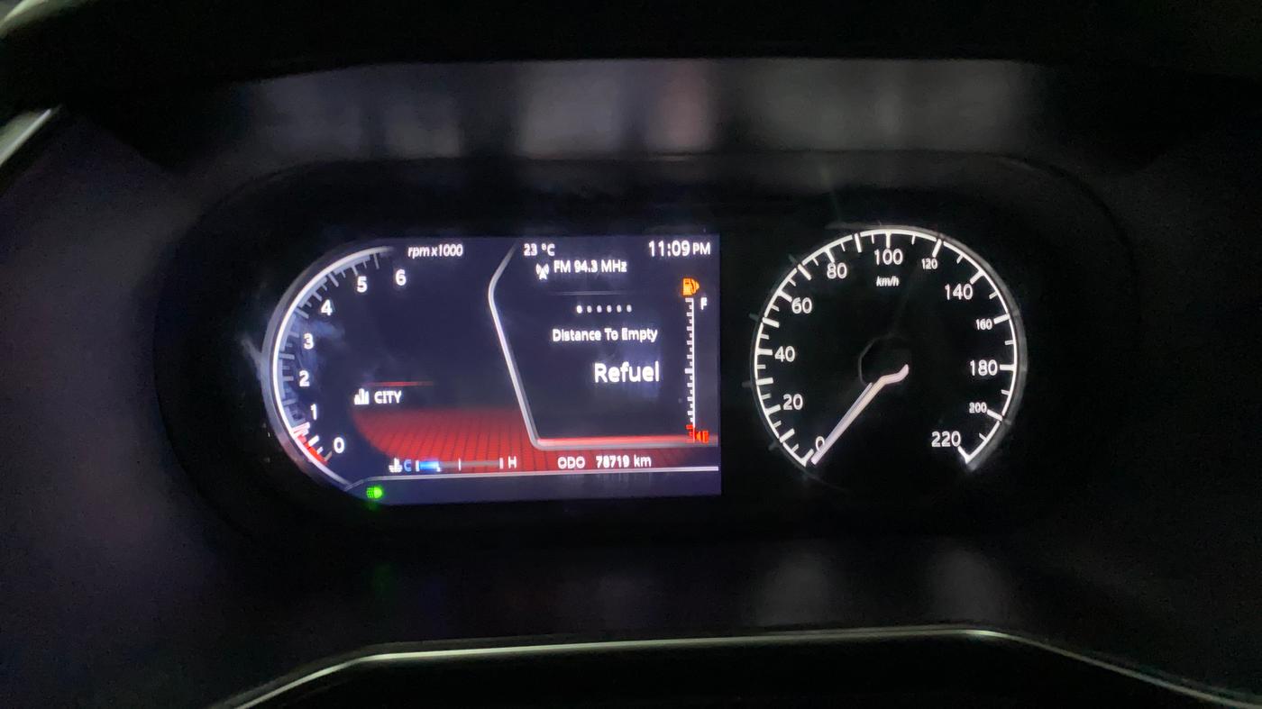2019 Tata Harrier XZ 2.0L, Diesel, Manual, 78,709 km, Odometer Image