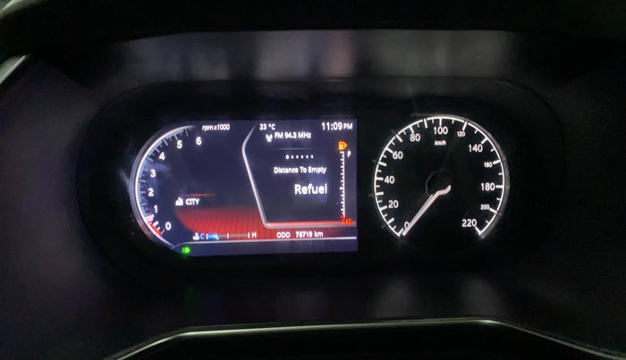 2019 Tata Harrier XZ 2.0L, Diesel, Manual, 78,709 km, Odometer Image