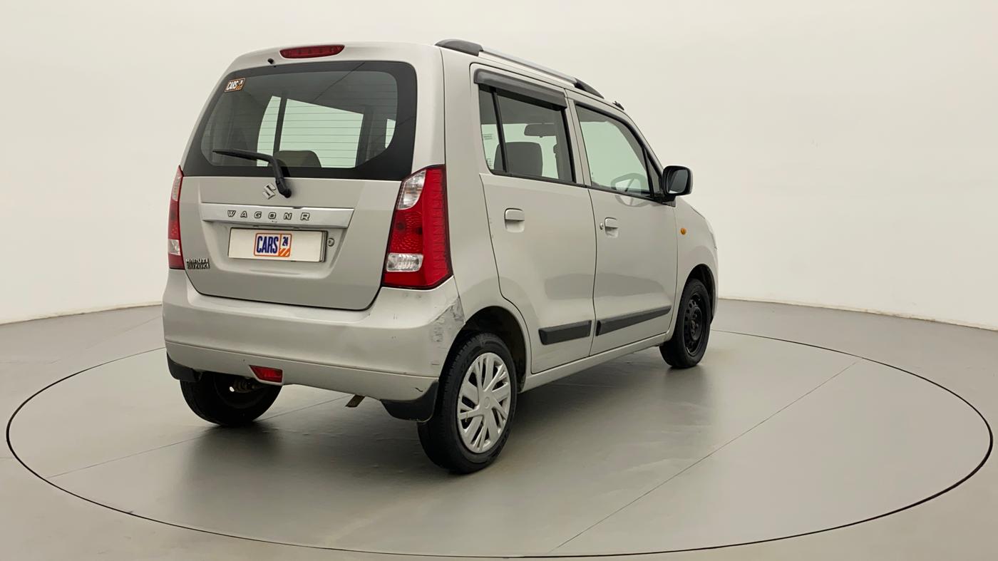 2013 Maruti Wagon R 1.0 VXI, Petrol, Manual, 50,946 km, Right Back Diagonal