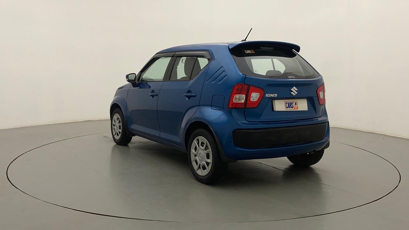 2017 Maruti IGNIS DELTA 1.2 AMT, Petrol, Automatic, 48,719 km, Left Back Diagonal