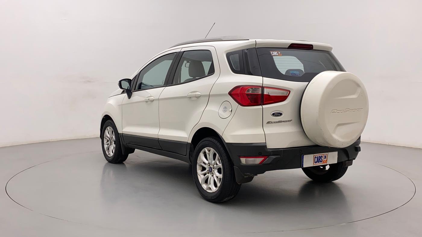 2016 Ford Ecosport TITANIUM 1.5L PETROL AT, Petrol, Automatic, 51,407 km, Left Back Diagonal