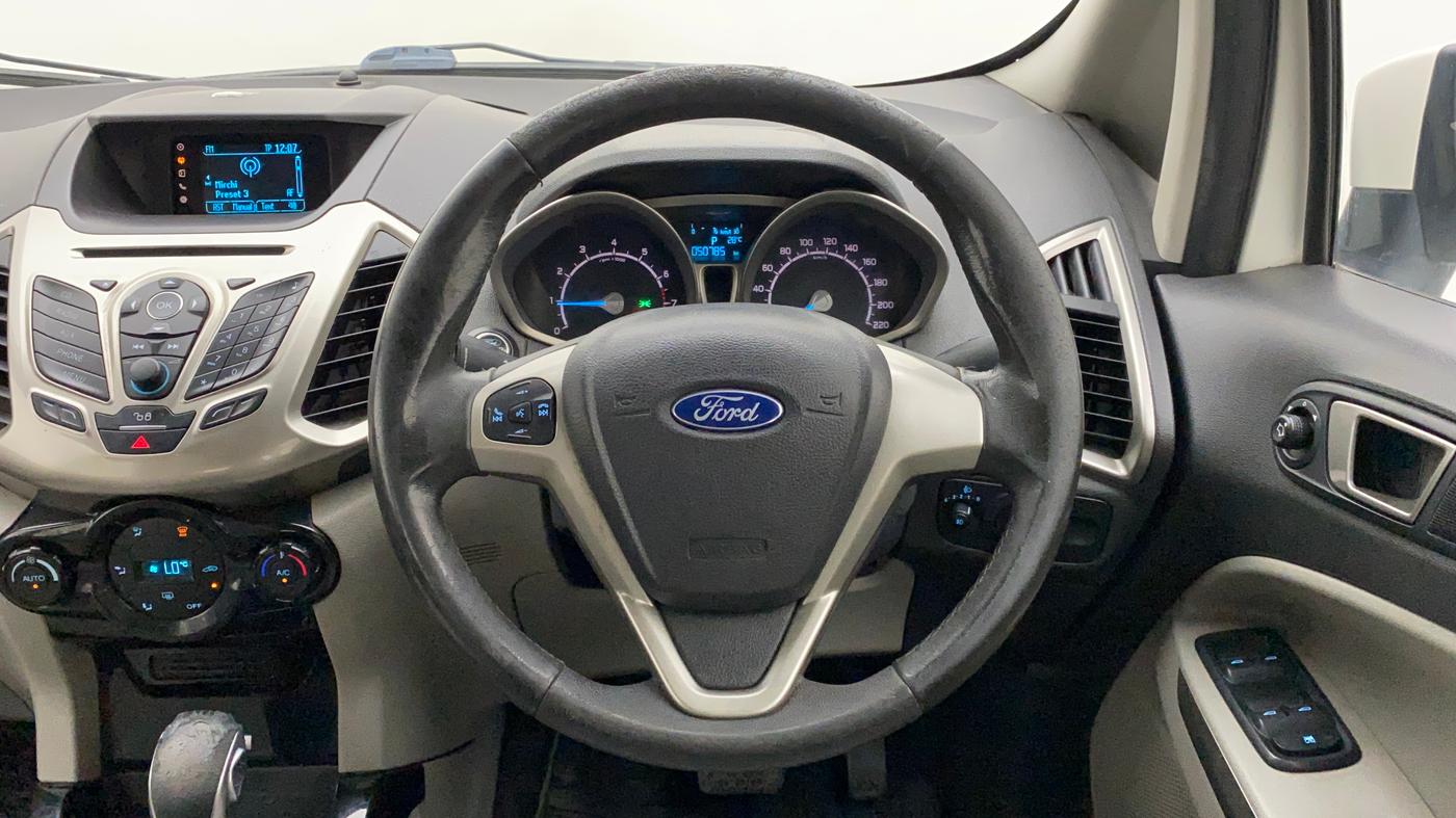 2016 Ford Ecosport TITANIUM 1.5L PETROL AT, Petrol, Automatic, 51,407 km, Steering Wheel Close Up