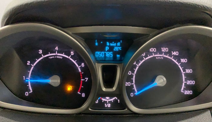 2016 Ford Ecosport TITANIUM 1.5L PETROL AT, Petrol, Automatic, 51,407 km, Odometer Image