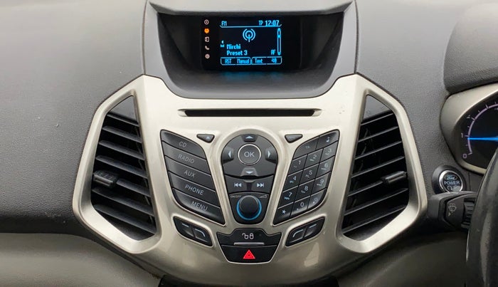 2016 Ford Ecosport TITANIUM 1.5L PETROL AT, Petrol, Automatic, 51,407 km, Infotainment System