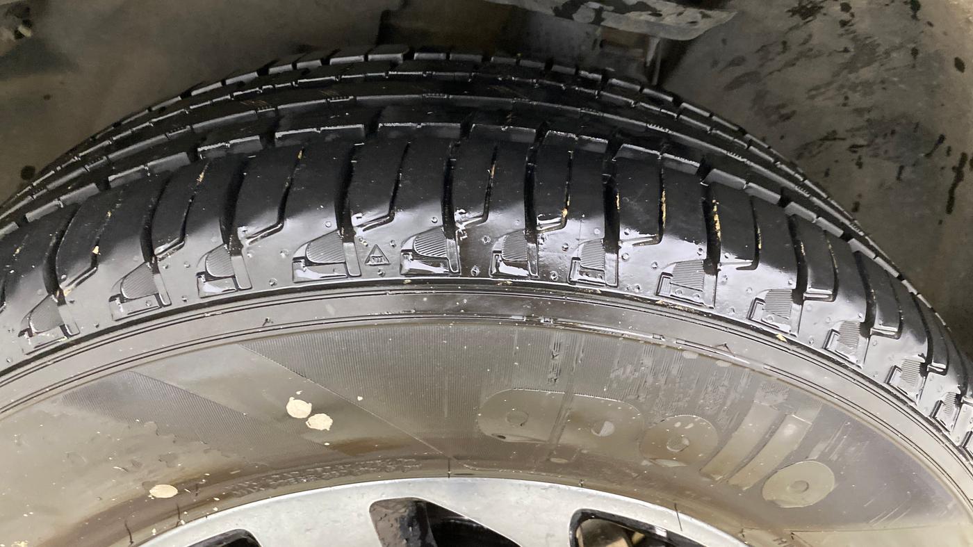 2022 Tata Harrier XZ PLUS 2.0L KAZIRANGA, Diesel, Manual, 80,821 km, Left Front Tyre Tread