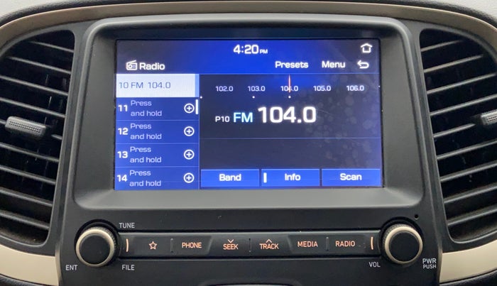 2018 Hyundai NEW SANTRO ASTA 1.1 MT, Petrol, Manual, 8,340 km, Infotainment System