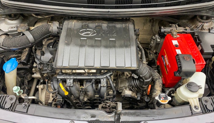 2015 Hyundai Grand i10 ASTA AT 1.2 KAPPA VTVT, Petrol, Automatic, 83,202 km, Engine View